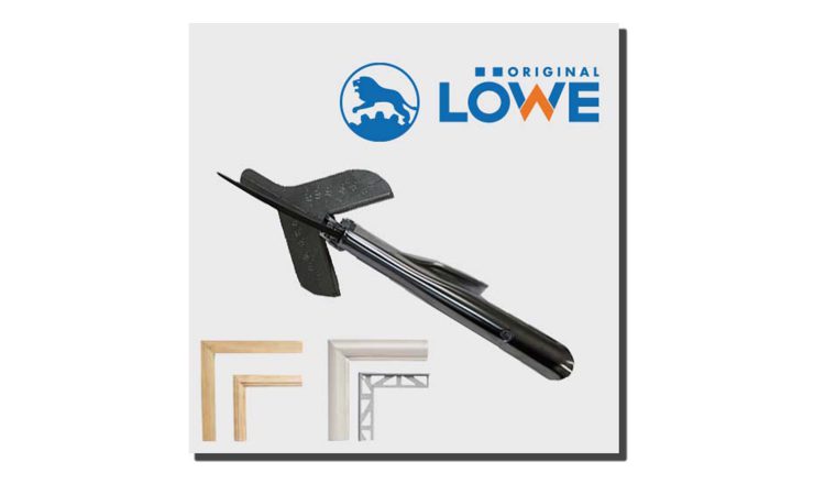 LOWE 3101 建築/木工/電工/工業用万能鋏 アンビル（カット用マーキング付）